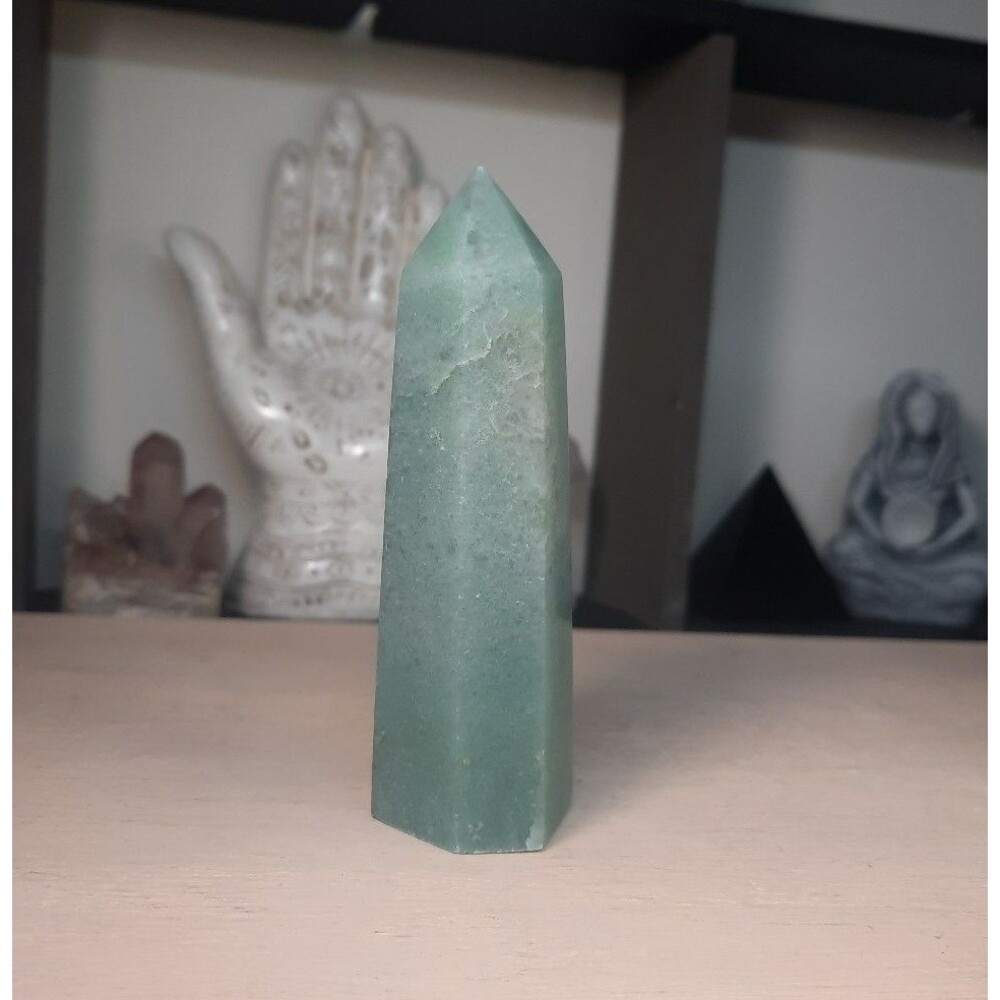 Green Aventurine Crystal Tower